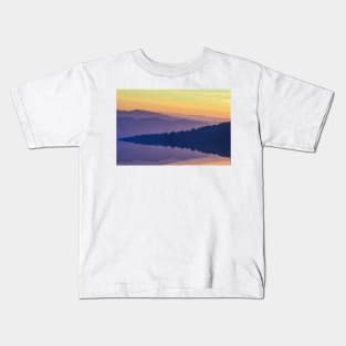 Purple Mountain Majesty Kids T-Shirt